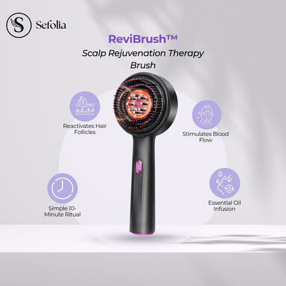 ReviBrush™ - Scalp Rejuvenation Therapy Brush